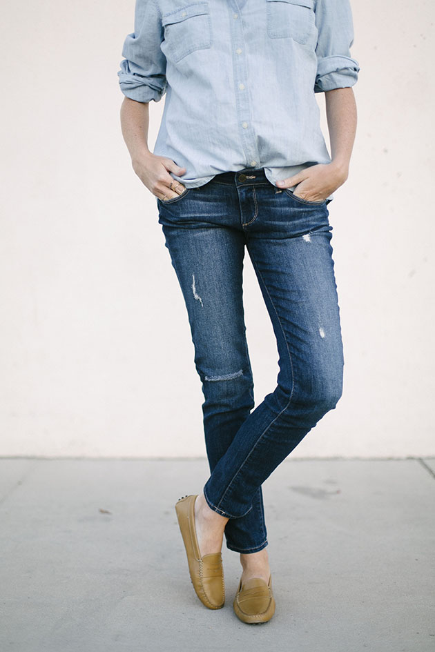 Classic Denim On Denim