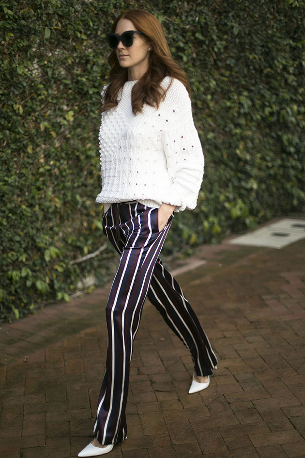 Replace Your Jeans with These Striped Pants - The Mom Edit